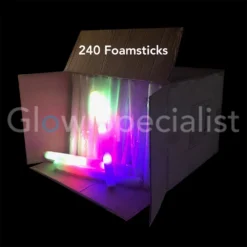 LED FOAM STICKS - MULTICOLOR - DOOS MET 240 STUKS