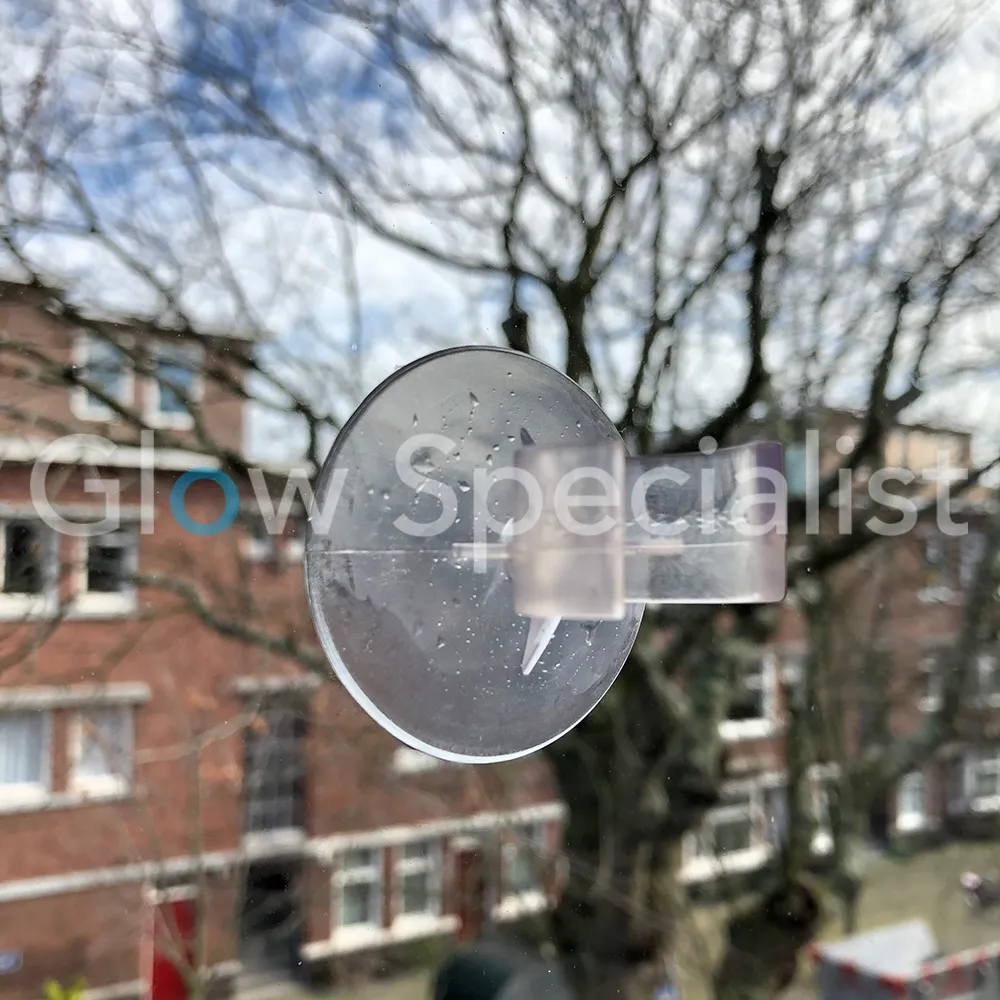 LED KAARS MET ZUIGNAP - WARM WIT - Afbeelding 9