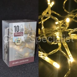 LED LIGHTS - 10 LAMPJES - WARM WIT