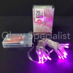 LED LIGHTS - 20 LAMPJES - ROZE