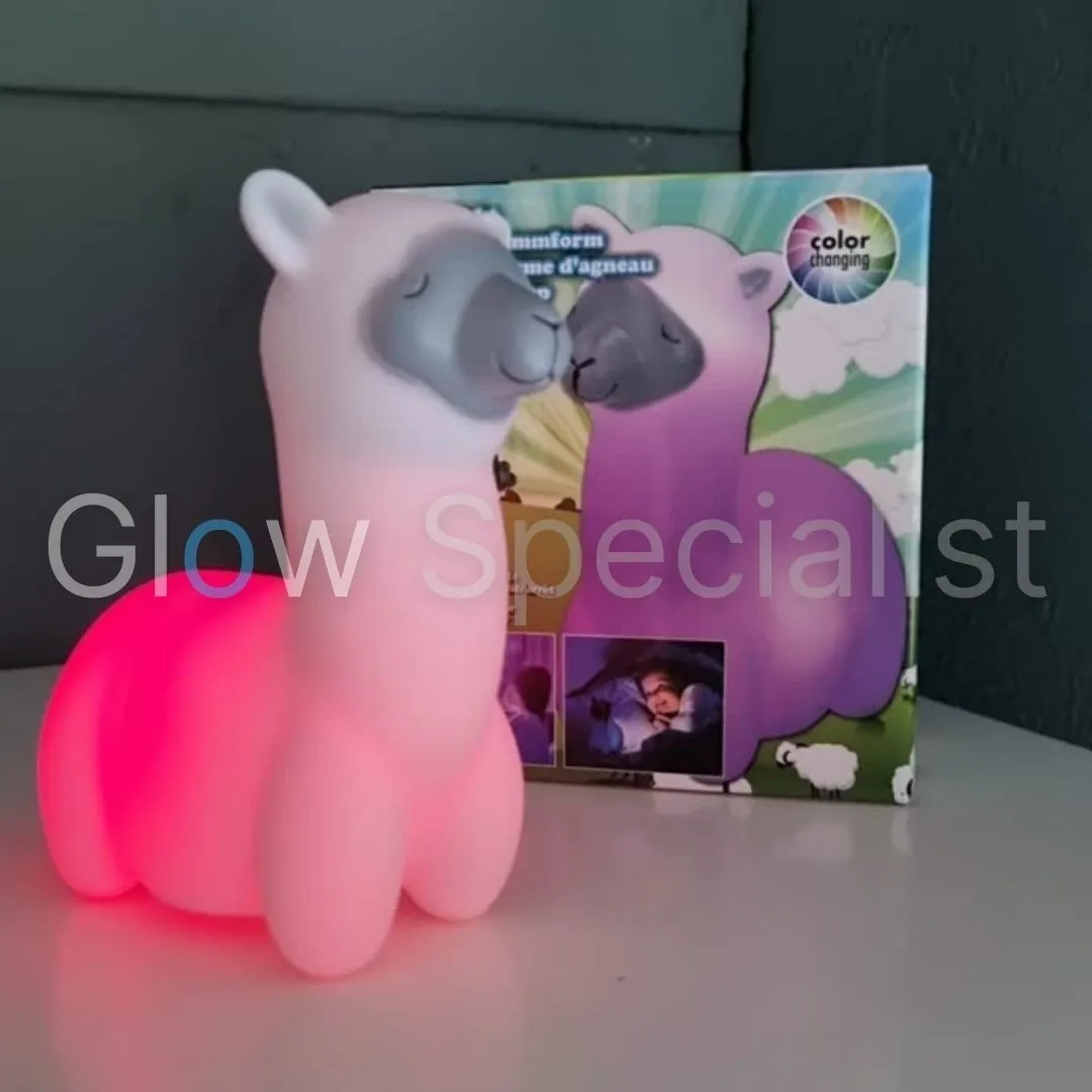 LED NACHTLAMP LAMMETJE- COLOR CHANGING - Afbeelding 4