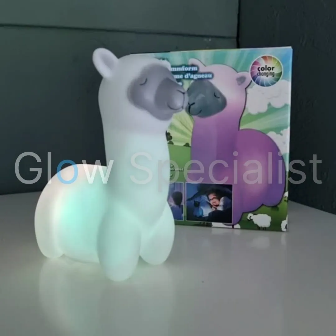 LED NACHTLAMP LAMMETJE- COLOR CHANGING