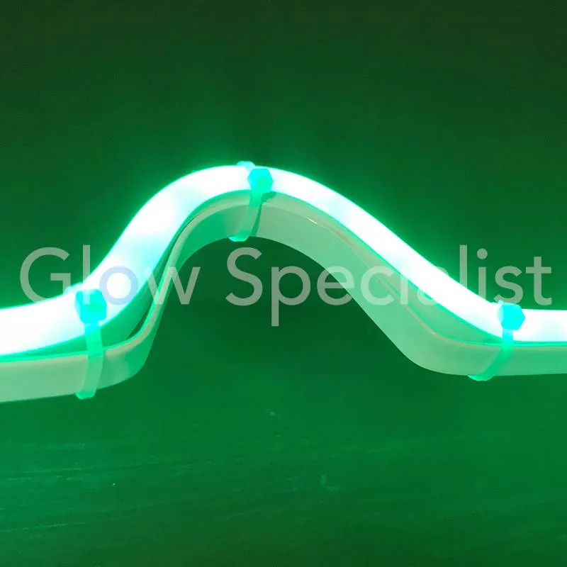 LED SLANGVERLICHTING - 60 LED - GROEN - KERSTKLOK - Afbeelding 6