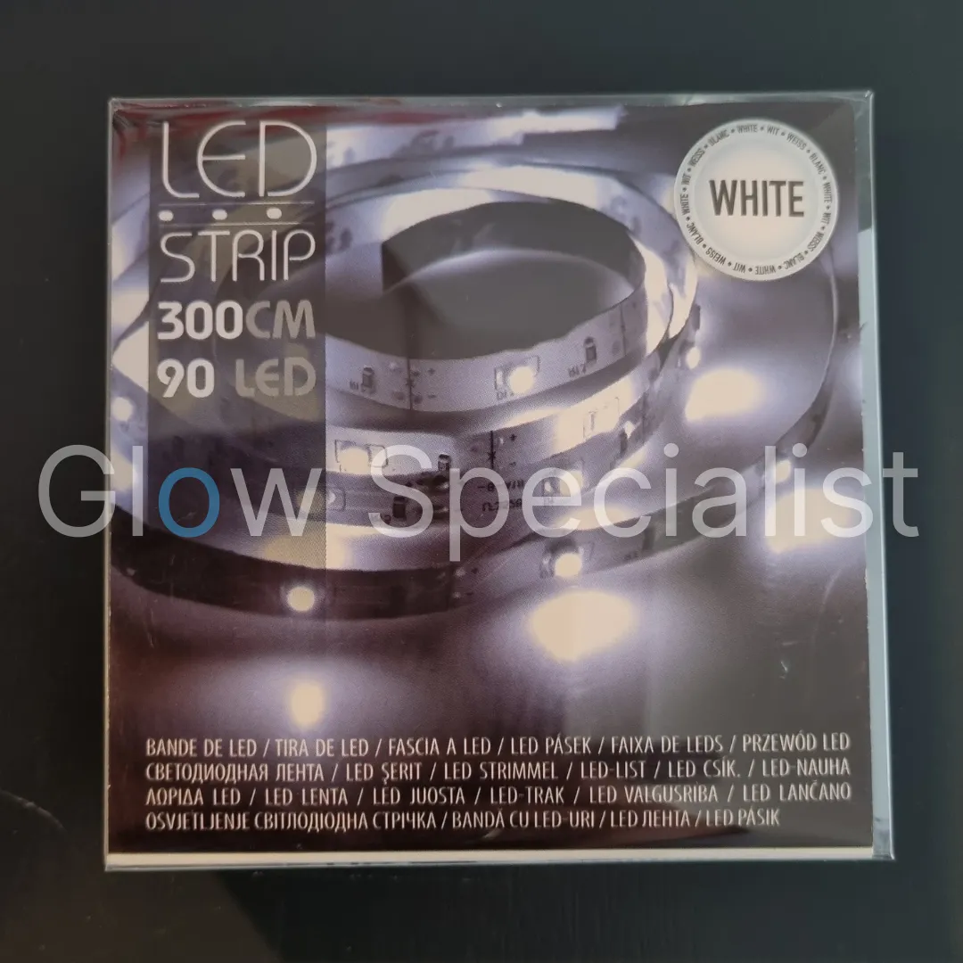 LED STRIP - 3 METER - 90 LED - WIT - Afbeelding 2