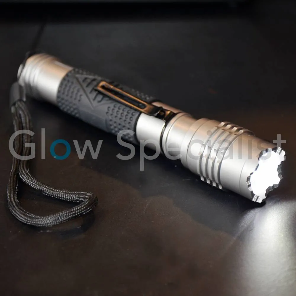 LED ZAKLAMP CREE 3 WATT MET FOCUS- EN KNIPPERFUNCTIE - Afbeelding 2