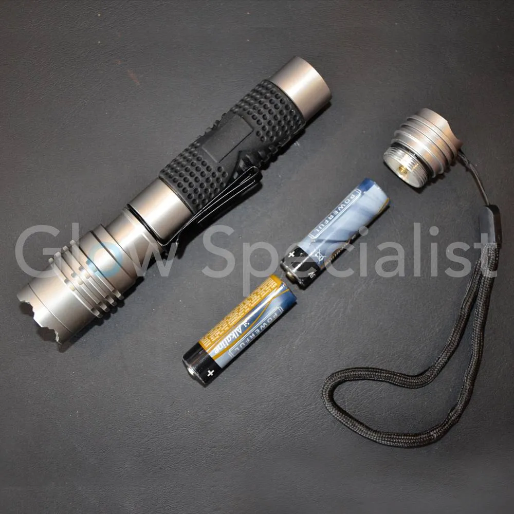 LED ZAKLAMP CREE 3 WATT MET FOCUS- EN KNIPPERFUNCTIE - Afbeelding 7