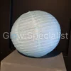 LICHT BLAUWE PAPIEREN LAMPION - PER STUK VANAF