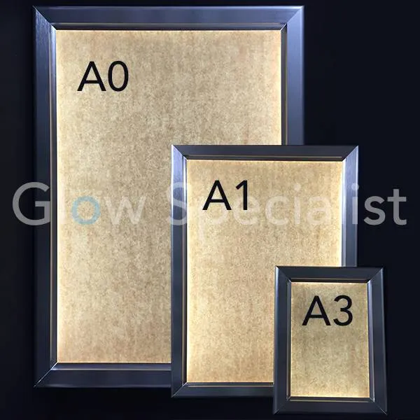 LICHTGEVENDE KLIKLIJST A3 - RVS - Afbeelding 9