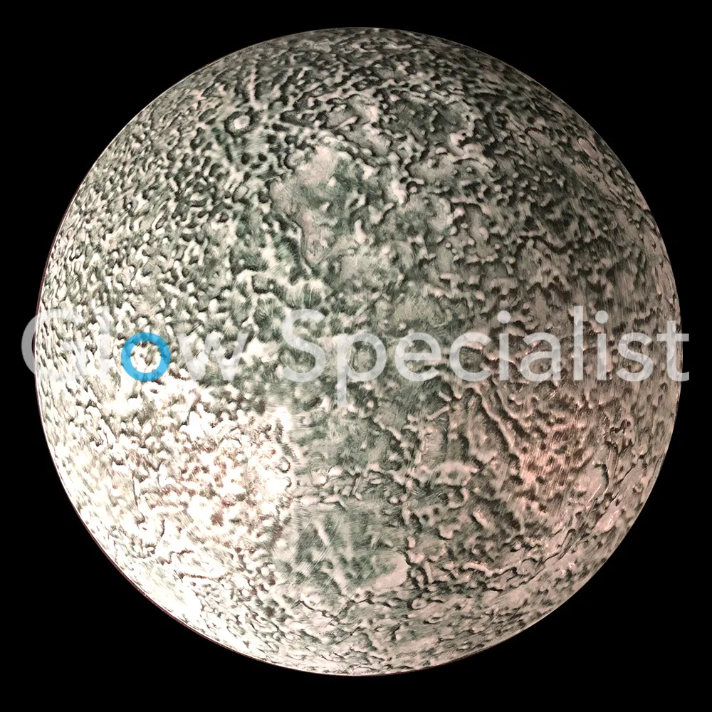 MAANVORMIGE LAMP MET AFSTANDSBEDIENING - Ø25CM - Afbeelding 2