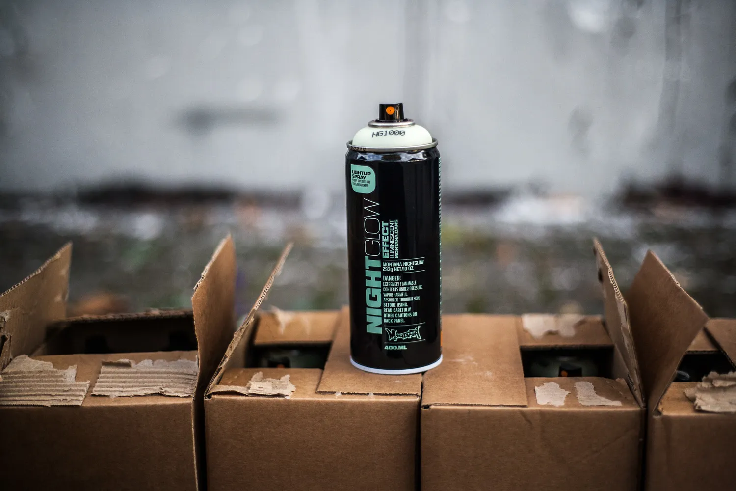 Montana Cans MONTANA NIGHTGLOW - GLOW IN THE DARK SPRAY - GROEN - Afbeelding 9