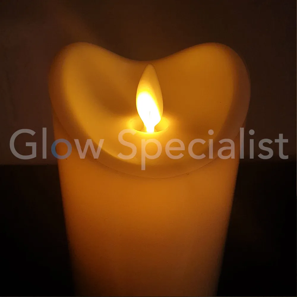 MovinFlame LED KAARS VOOR BUITEN - MET TIMER - 17,5 CM - IP44 - Afbeelding 4