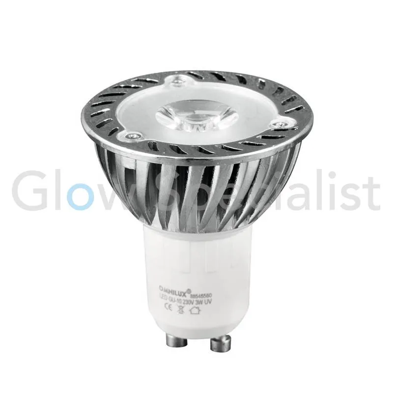 Omnilux OMNILUX GU-10 230V 1x3W LED UV-ACTIEF