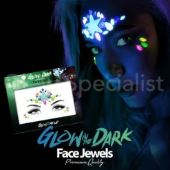 PaintGlow PAINTGLOW GLOW IN THE DARK UV REACTIVE FACE JEWELS - STER