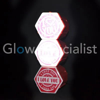 Party Fun Light LED LICHTORGEL I LOVE YOU - Afbeelding 4