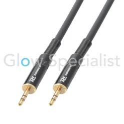 Pd Connex POWER DYNAMICS CONNEX - KABEL 3.5MM STEREO MALE - 3.5MM STEREO MALE 1.5 METER