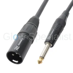 Pd Connex POWER DYNAMICS CONNEX - KABEL XLR MALE STEREO - 6,3 MONO - 1,5 METER