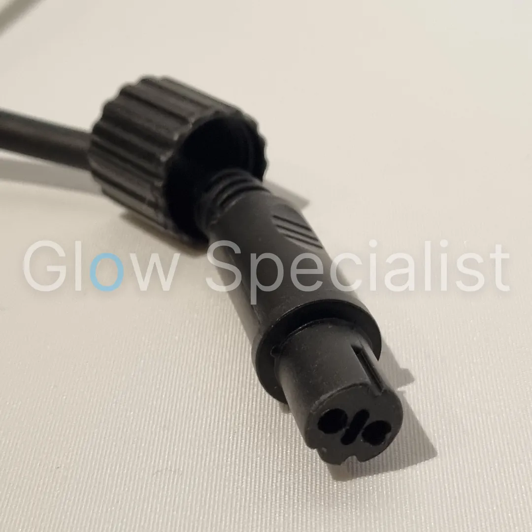 PRIKKABEL - 5 M - 10 LED LAMPEN - HELDER - WARM WIT - IP44 - Afbeelding 7