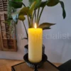 SIMUFLAME LED KAARS - DELUXE - MET AFSTANDSBEDIENING - 20 CM - IVOOR