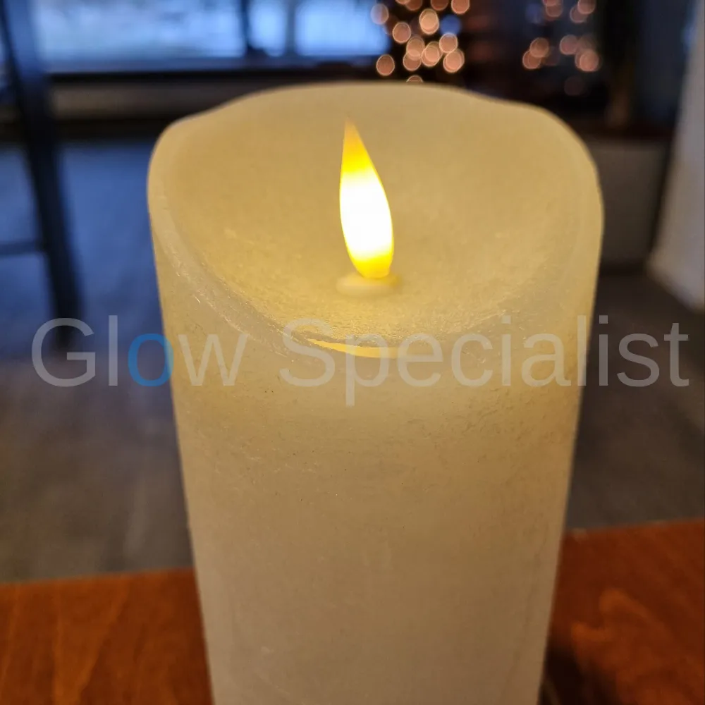 SIMUFLAME LED KAARSEN - SET VAN 3 - MET TIMER EN AFSTANDSBEDIENING - Ø 7,5CM - Afbeelding 8