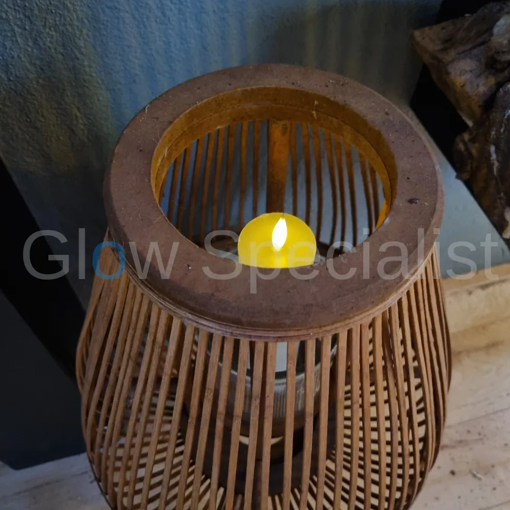 SIMUFLAME LED STOMPKAARS - 20 CM X Ø 5 CM - MET AFSTANDSBEDIENING EN TIMER - IN LUXE GESCHENKDOOS - Afbeelding 9