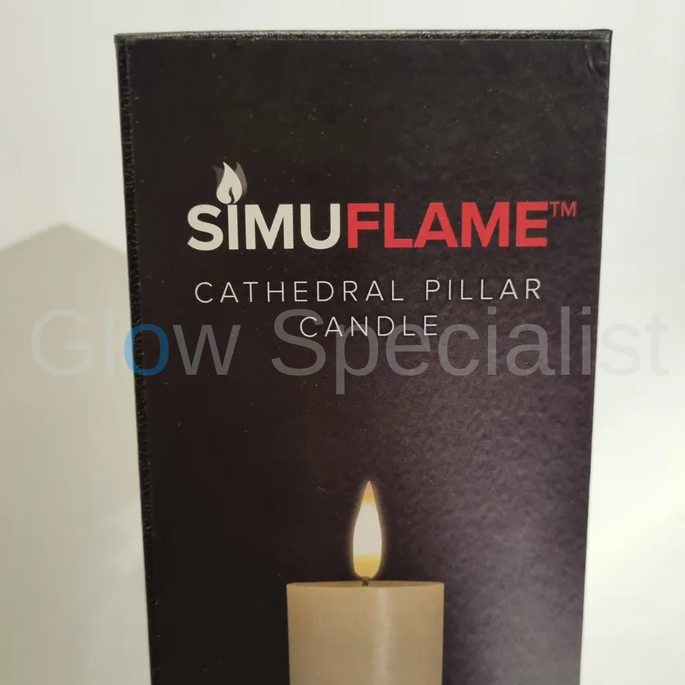 SIMUFLAME LED STOMPKAARS - 20 CM X Ø 5 CM - MET AFSTANDSBEDIENING EN TIMER - IN LUXE GESCHENKDOOS - Afbeelding 10