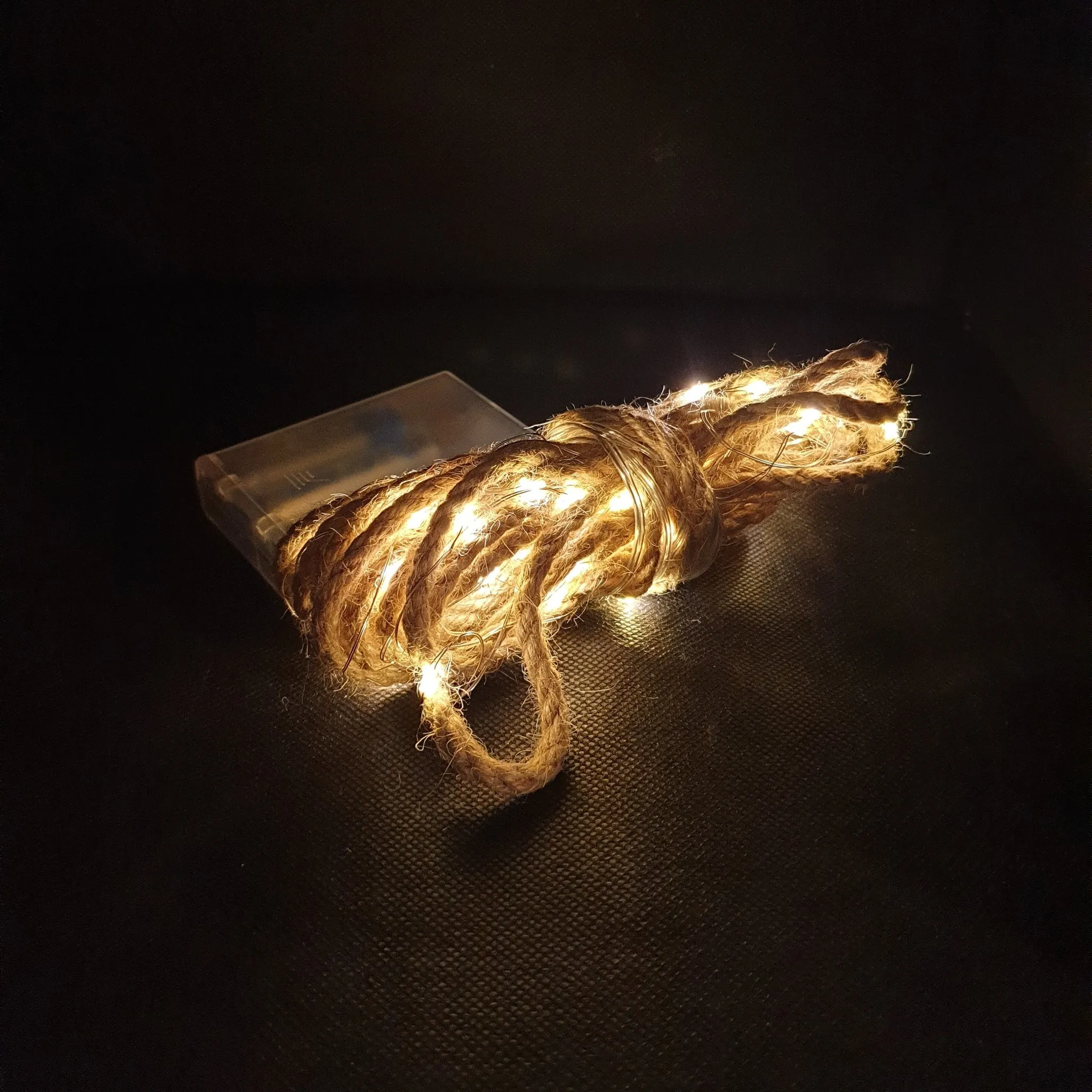 TOUW MET LICHT - 5 M - 50 LED - WARM WIT - Afbeelding 2