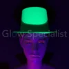 UV / BLACKLIGHT HOGE HOED - NEON GROEN - 12 STUKS