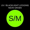UV / BLACKLIGHT LEGGING - NEON GROEN - 200 DEN - NAADLOOS
