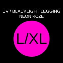 UV / BLACKLIGHT LEGGING - NEON ROZE