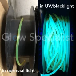 UV / BLACKLIGHT NEON DRAAD PVC - 8 MM