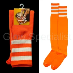 UV / BLACKLIGHT NEON SPORTSOKKEN / KNIEKOUSEN