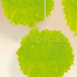 UV/BLACKLIGHT POMPOM - NEON GROEN - 30 CM