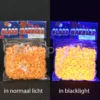 UV/BLACKLIGHT STEENTJES - 500 GRAM - 4 KLEUREN