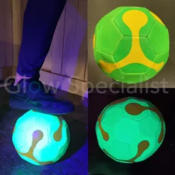 UV/BLACKLIGHT VOETBAL - MAAT 5 - 4 KLEUREN