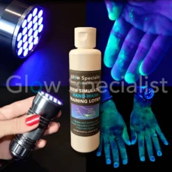UV HAND-WASH LOTION - SET MET 21 LED ZAKLAMP
