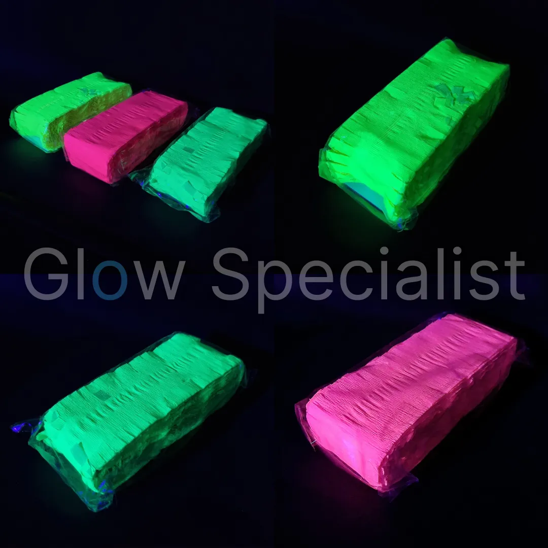UV NEON CRÊPESLINGER - 18 METER - ASSORTI - Afbeelding 3