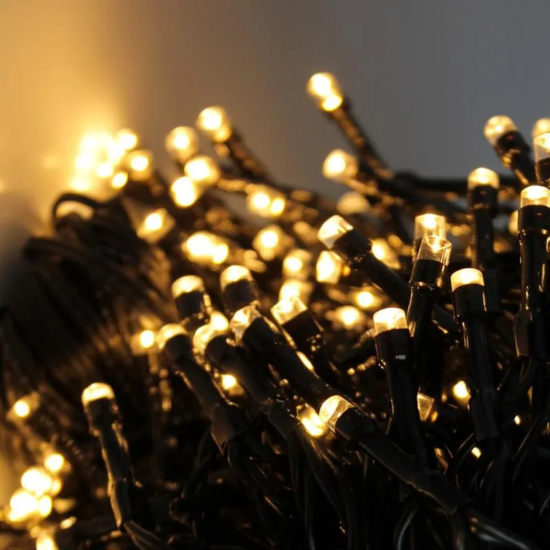 VLAGGENMAST VERLICHTING - 192 LED - H 208 CM - WARM WIT - Afbeelding 7