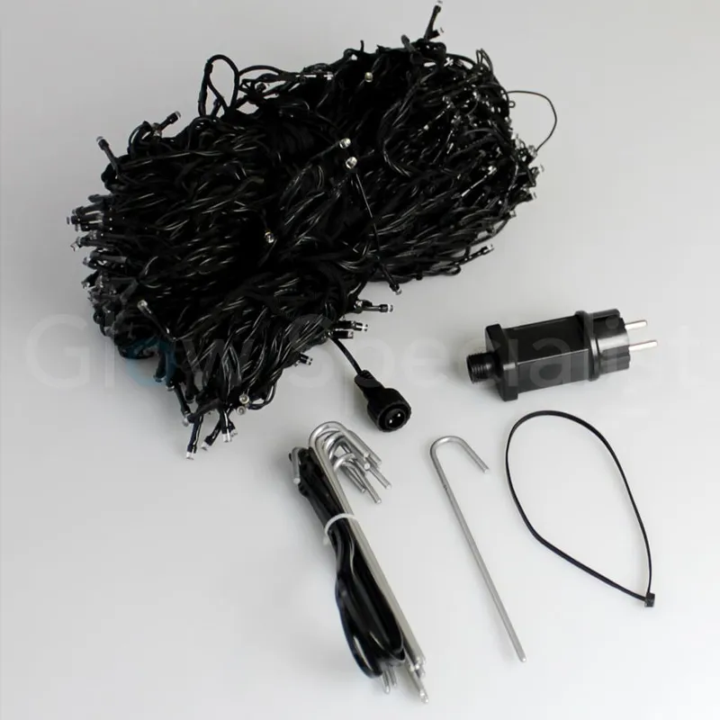 VLAGGENMAST VERLICHTING - 192 LED - H 208 CM - WARM WIT - Afbeelding 9