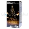 VLAGGENMAST VERLICHTING - 360 LED - H 800 CM - WARM WIT