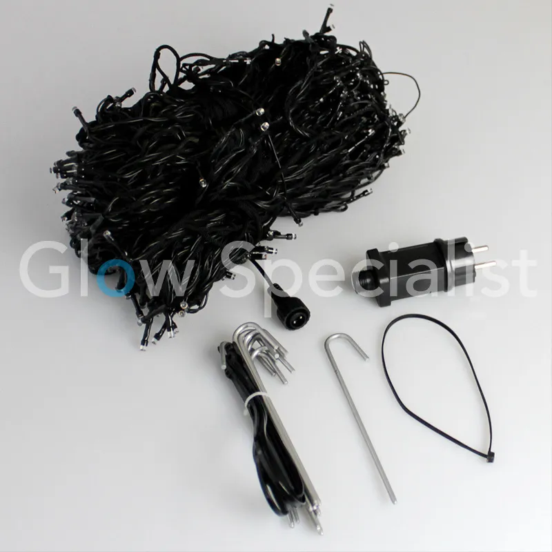 VLAGGENMAST VERLICHTING - 360 LED - H 800 CM - WARM WIT - Afbeelding 6