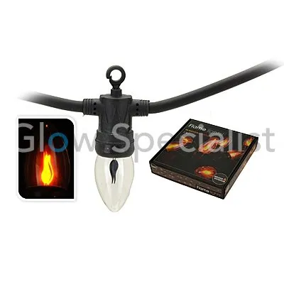 VLAMVERLICHTING - 10 LAMPJES - Afbeelding 3