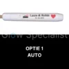 WITTE FIBERSTICK - OPTIE: GEPERSONALISEERD