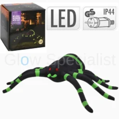 XL OPBLAASBARE HALLOWEEN SPIN MET VERLICHTING - 240 CM